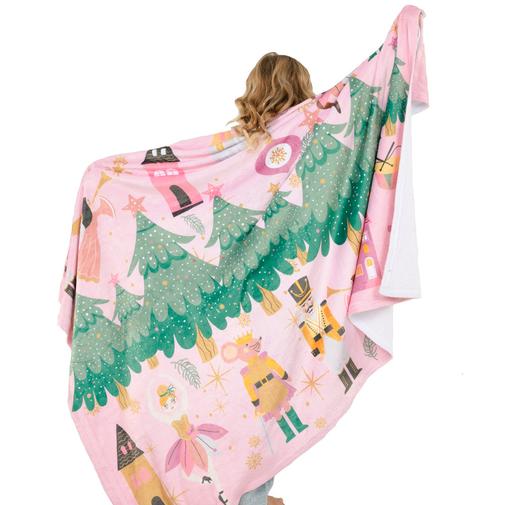 Nutcracker Ballet Dance Blanket