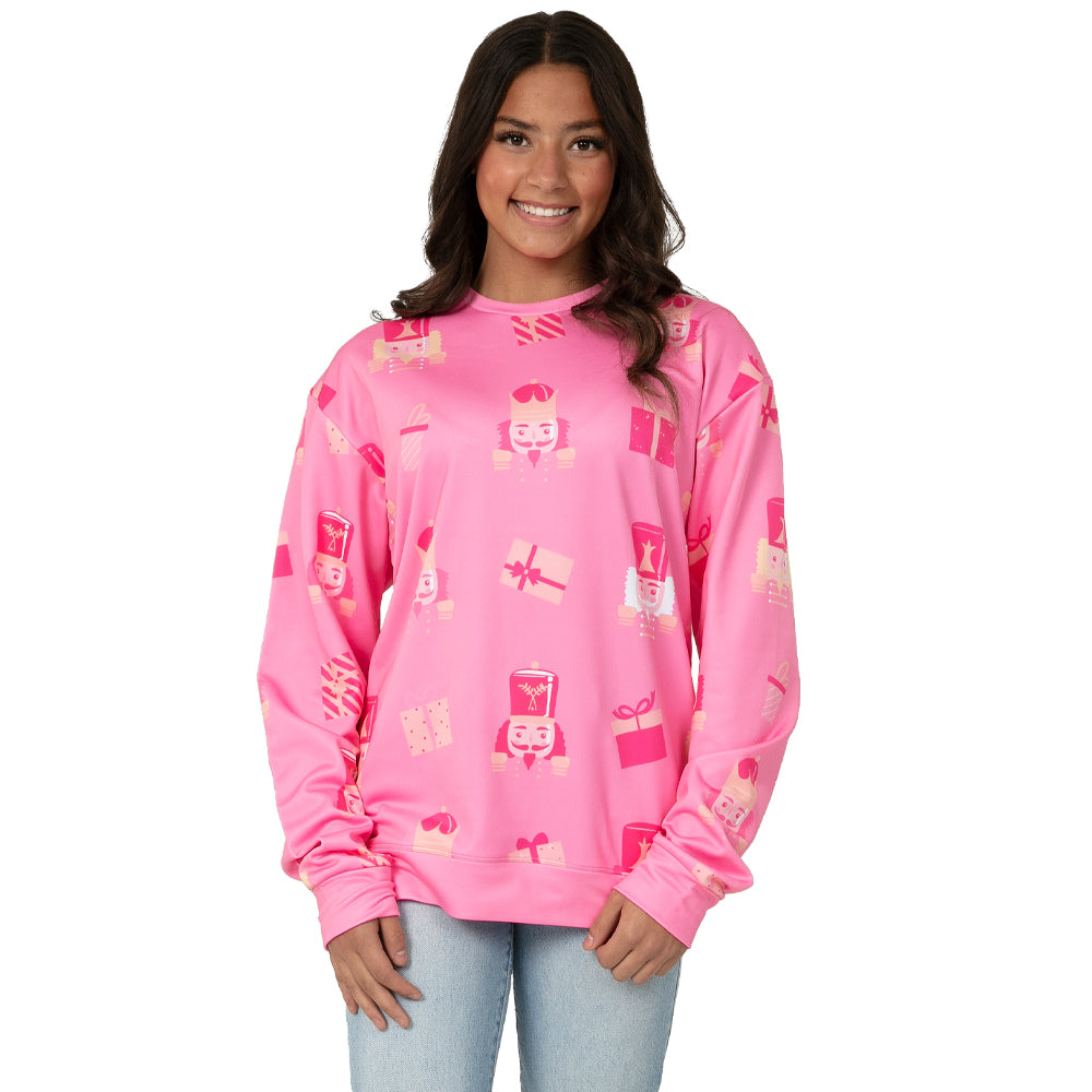 Youth Nutcracker Crewneck Fleece