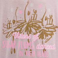 Youth Sugar plums danced in their head Holiday Tshirt