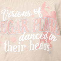 Sugar plums danced in their head Holiday Crewneck sweater