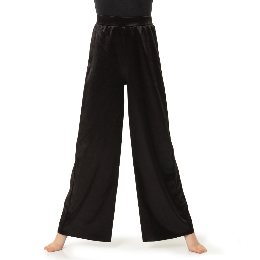 Youth Satin Lux Wide Leg Pant