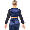 Billow Sleeve Twist Midi Top