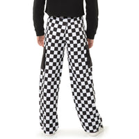Youth Checkered Wide Leg Pant