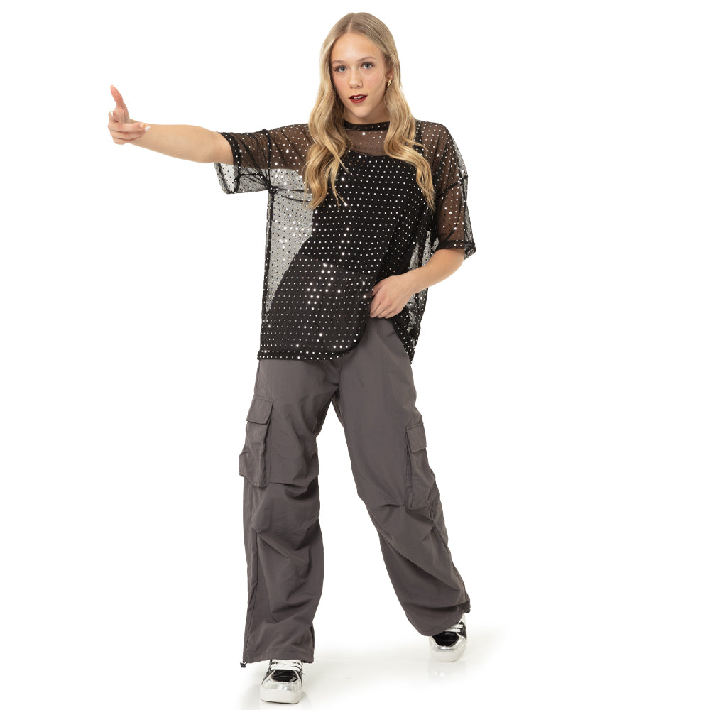 Youth Utility Pocket Wide Leg Cargo Pant