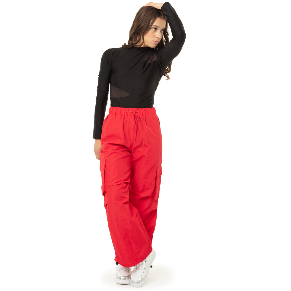 Youth Utility Pocket Wide Leg Cargo Pant
