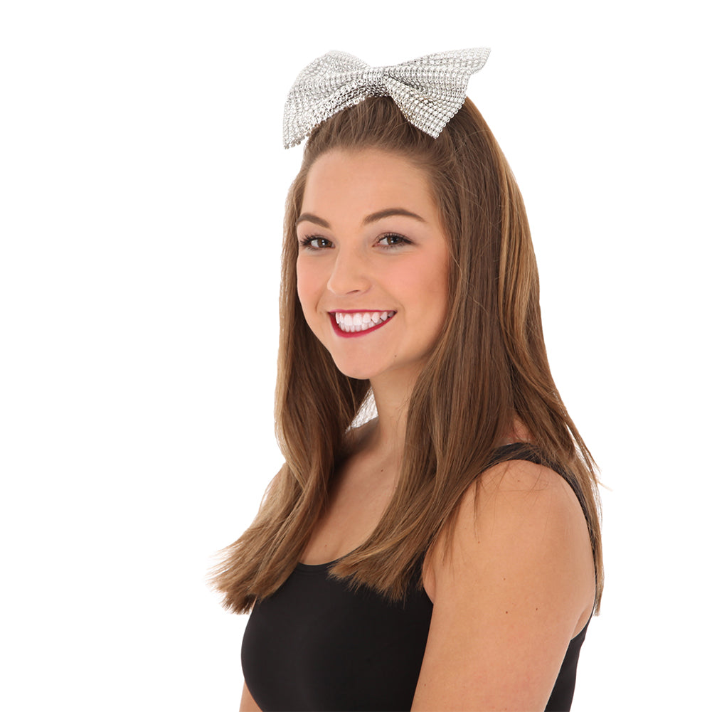 Large Rhinestone Bow