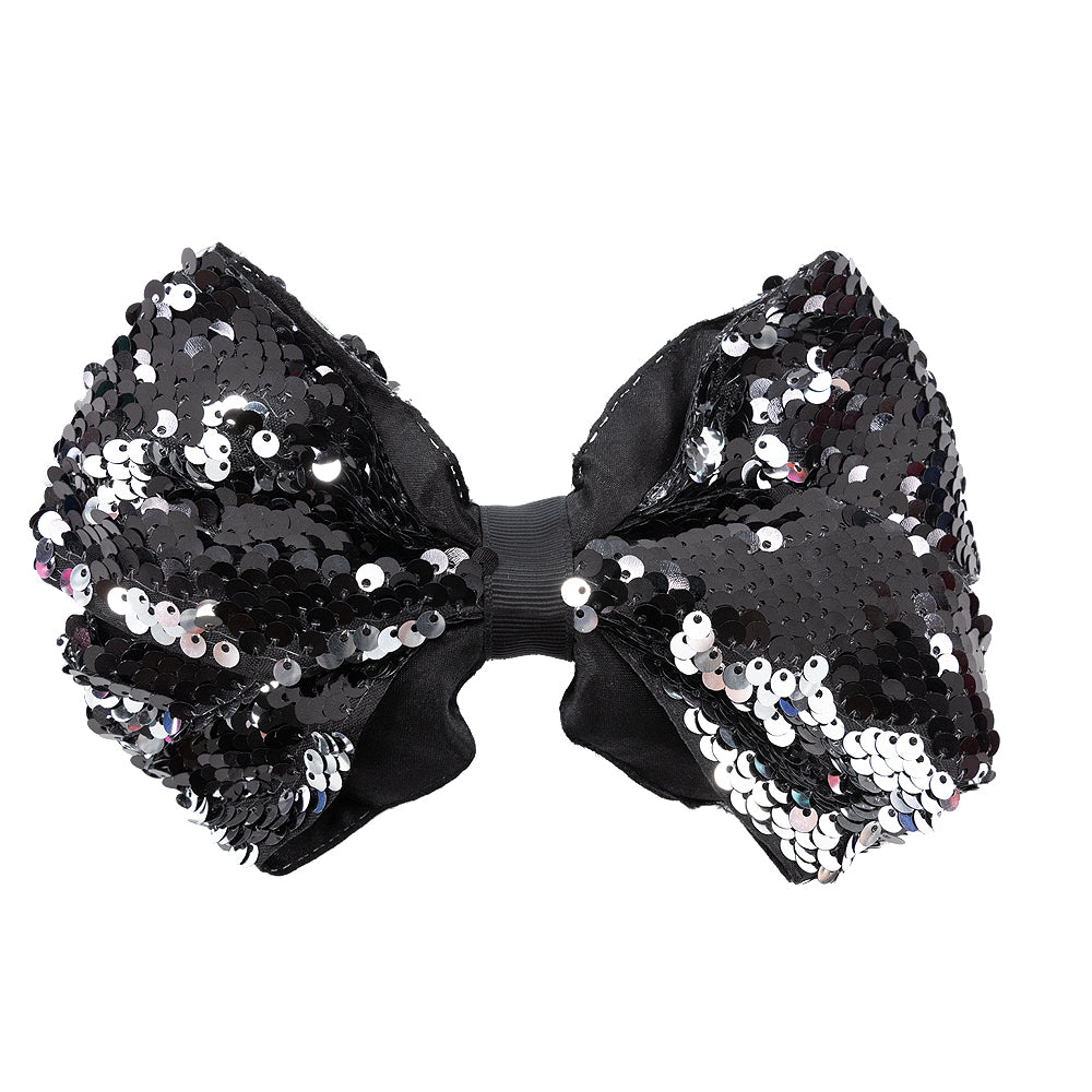 Large Sequin Hair Bow