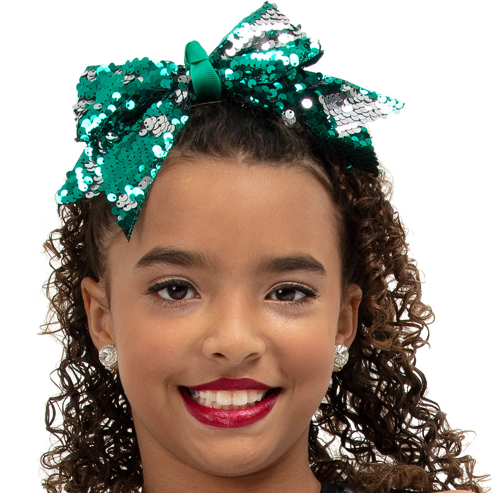 Sequin Cheer Bow