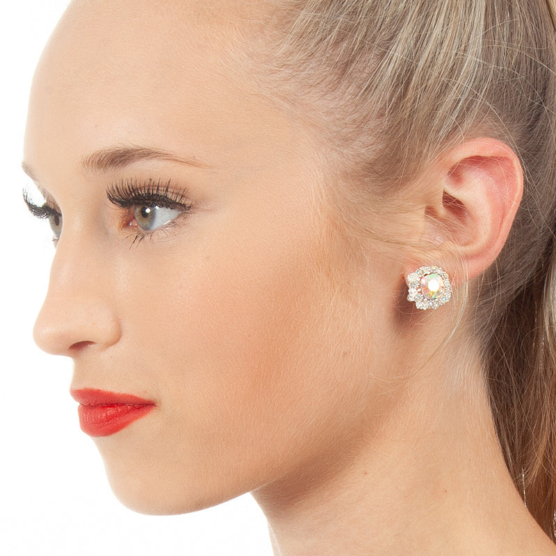 AB Rhinestone Earring