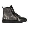 Alexandra Rhinestone High Top Dance Sneakers