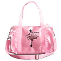 Sequin Ballerina Barrel Bag