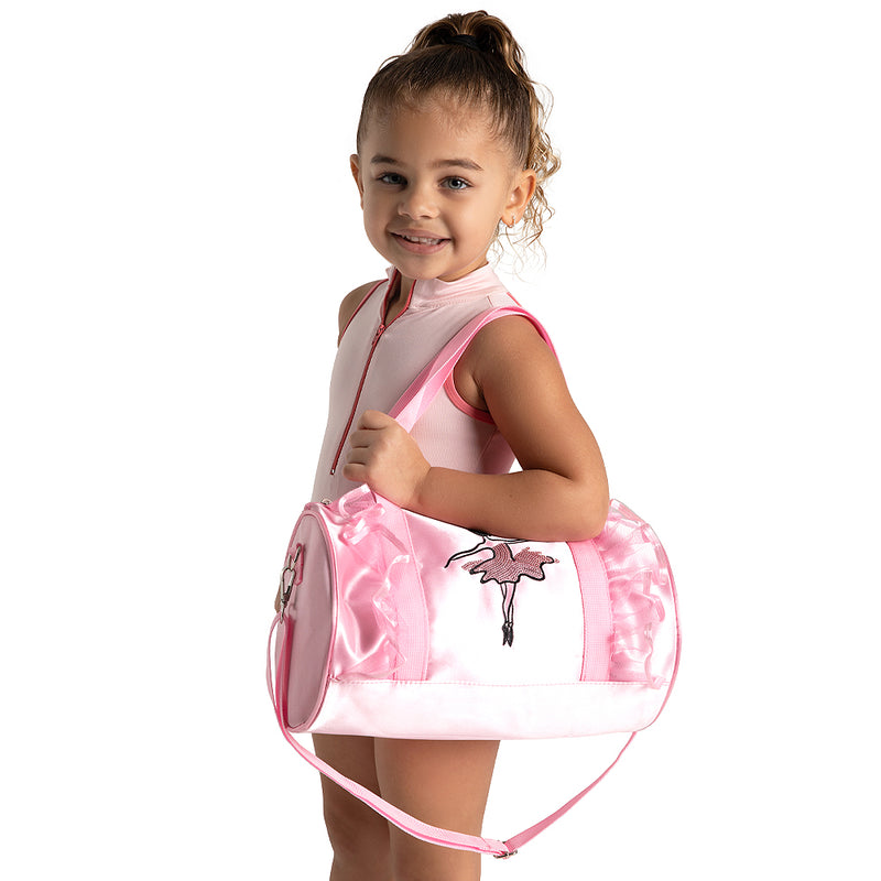 Sequin Ballerina Barrel Bag