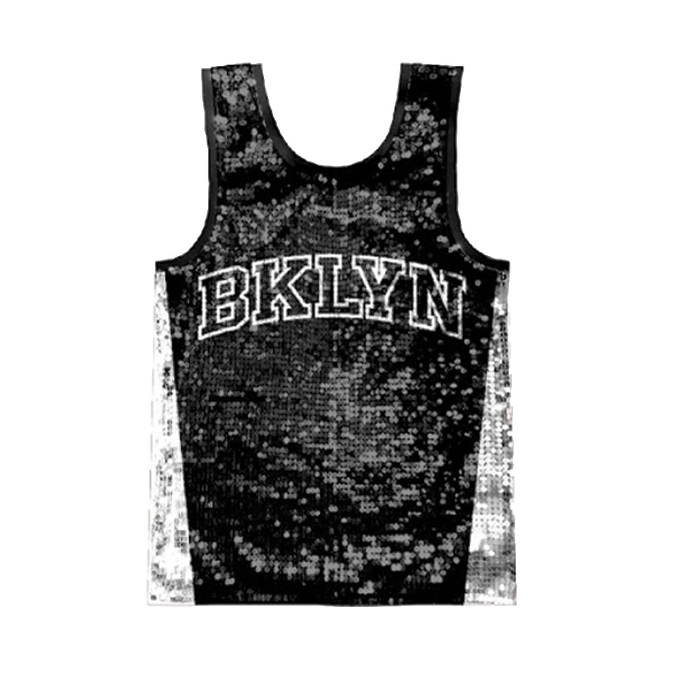 Youth Sequin Basketball Jersey