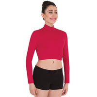 Body Wrappers Adult Long Sleeve Crop