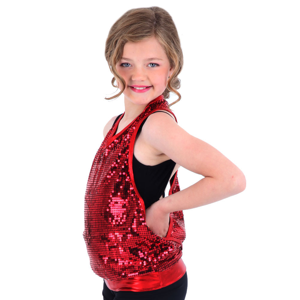 Youth Reflection Sequin Tunic Tank