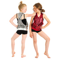 Youth Reflection Sequin Tunic Tank