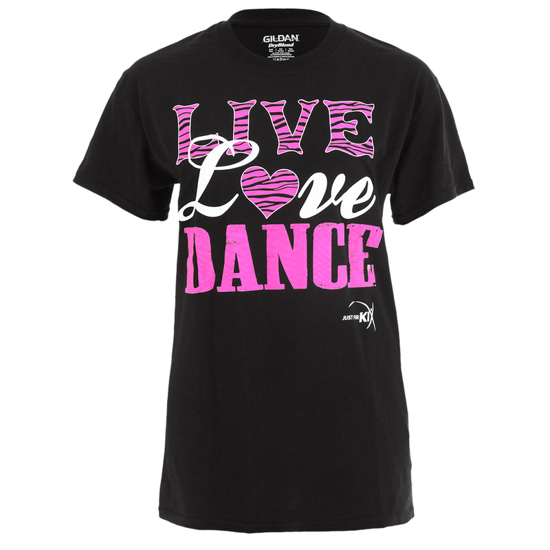 "Live, Love, Dance Tee"