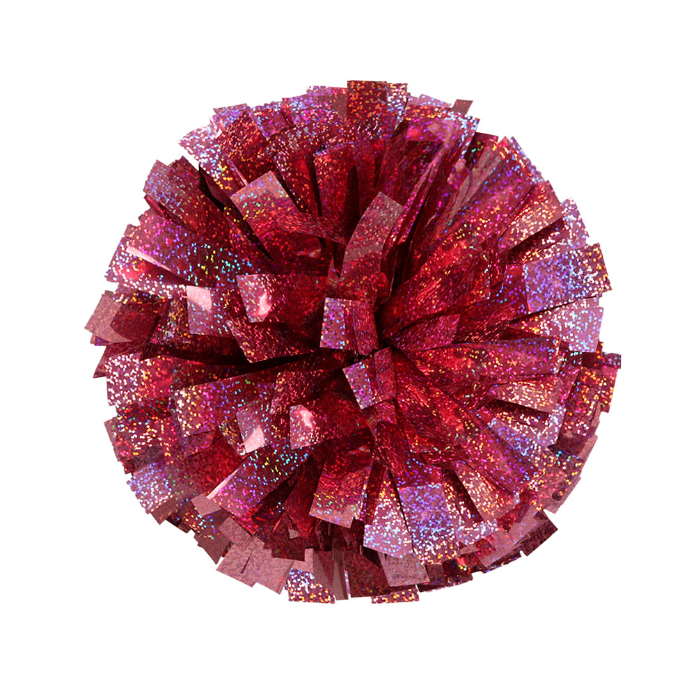4 Inch Holographic Metallic Pom (Sold Individually)