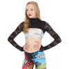 Youth Body Wrapper Lace Crop Jacket