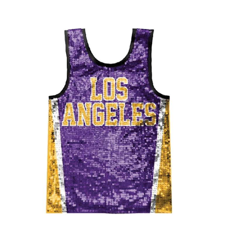 Youth Sequin Basketball Jersey