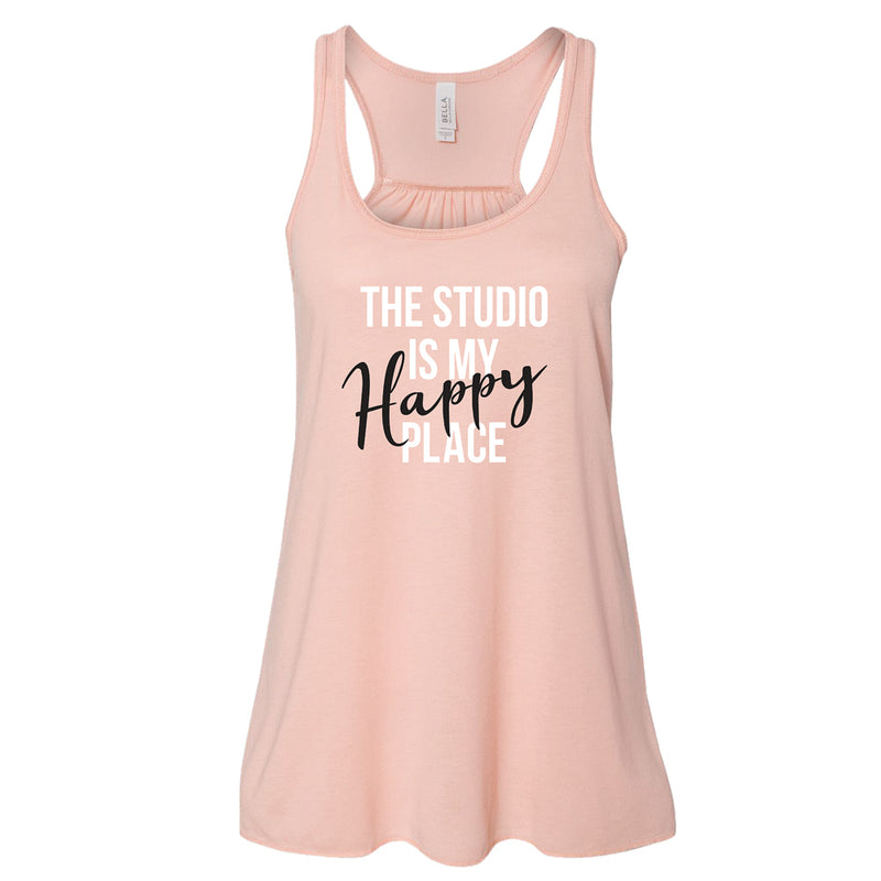 Studio Is My Happy Place Tank