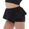 High Waist Peplum Short