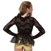 Lace Peplum Jacket