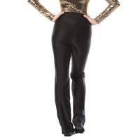 Black High Waist Jazz Pant