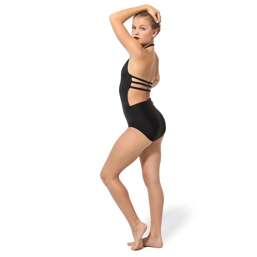 Halter Mesh Leotard