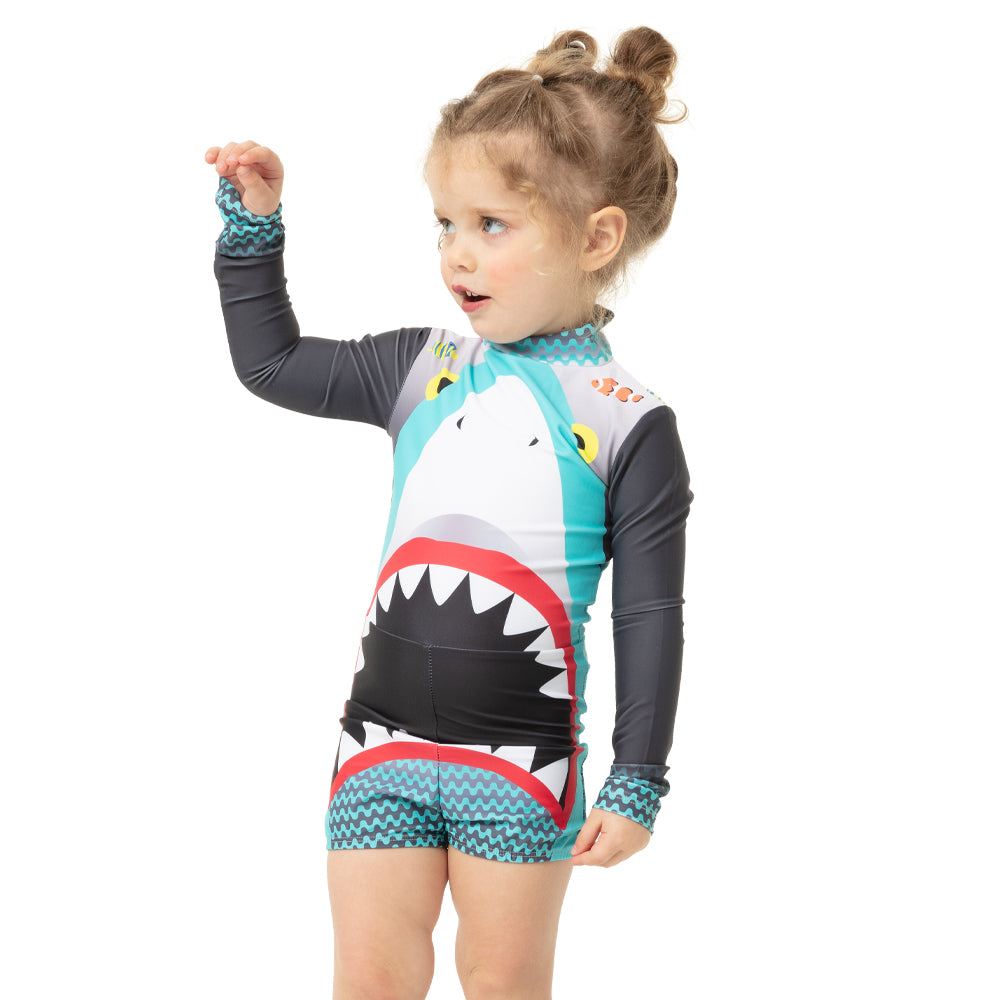 Youth Baby Shark Biketard