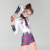 Zombie Schoolgirl Biketard