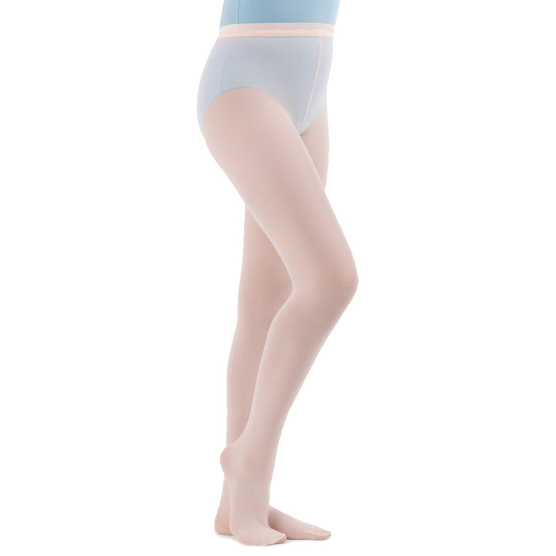 Capezio Hold and Stretch Footed Tight- Youth