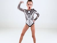 Youth Deco Long Sleeve Leotard