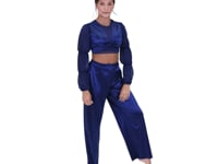 Satin Lux Wide Leg Pant
