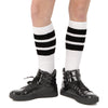 19 Inch Striped Tube Socks