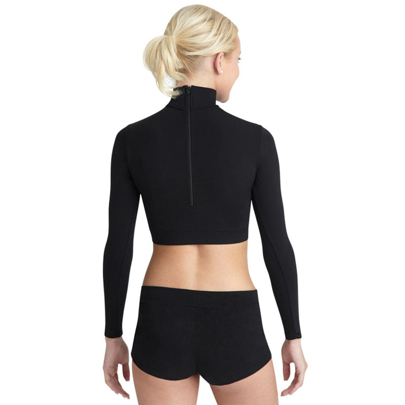 Capezio Turtleneck Crop Top