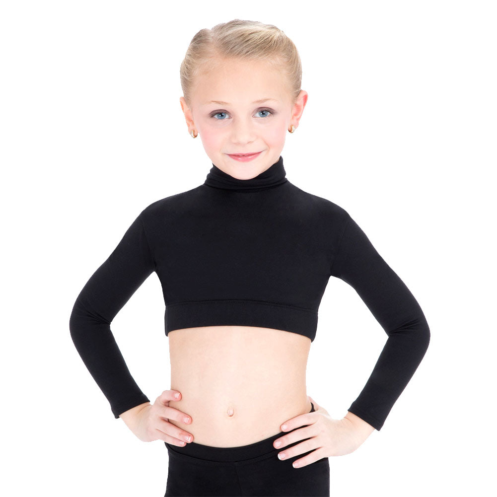 Capezio Turtleneck Crop Top