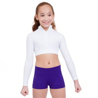 Capezio Turtleneck Crop Top