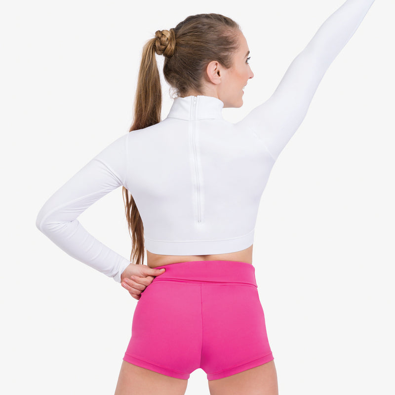 Capezio Turtleneck Crop Top