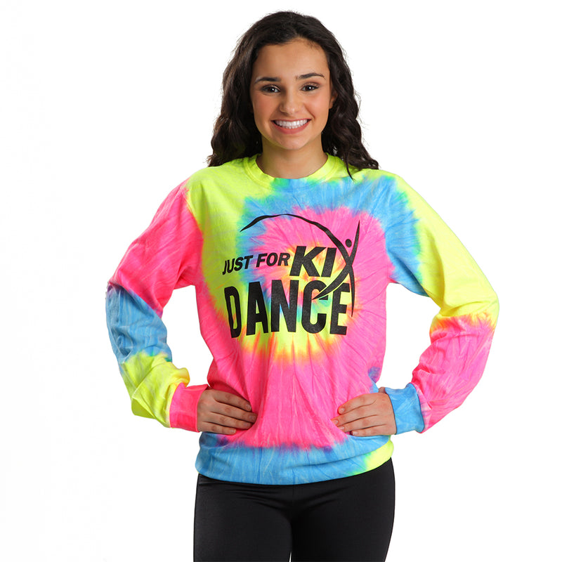 Neon Rainbow L/S Tye Dye JFK Dance